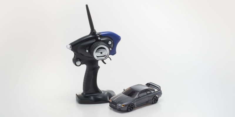 Kyosho 32138GM - Nissan Skyline GT-R Nismo R32 Gun Metal MA-020S R/S Readyset