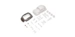 Kyosho MZN240 - VW Beetle 1966 Model White Body set (w/rims)