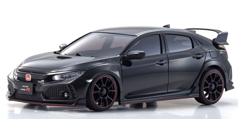 Kyosho MZP445BK - ASC MA03F-FWD Honda CIVIC Type R Crystal Black Pearl