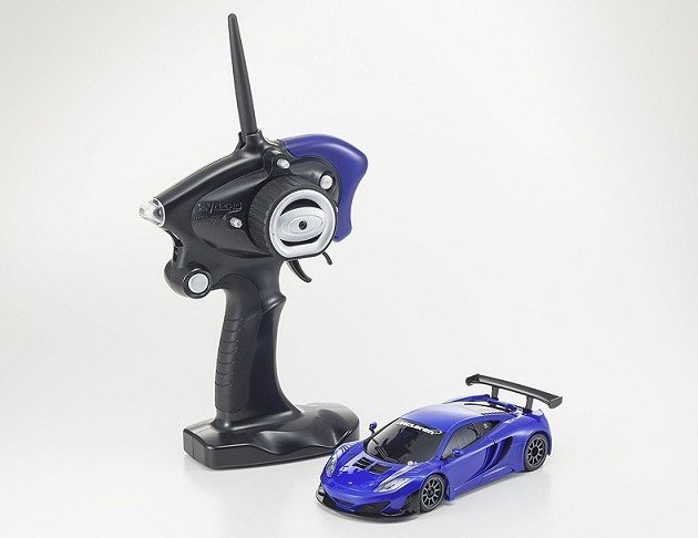 Kyosho 32217GMB - MR-03S McLaren 12C GT3 2013 Blue Metallic RS Ready Set