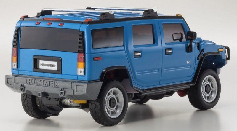 希少 未開封 京商 MINI-Z HUMMER H2 Blue 1/27