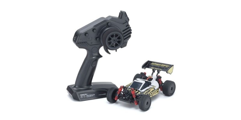 Kyosho 32091WBK - MINI-Z Buggy Readyset INFERNO MP9 White/Black