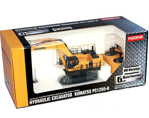 Kyosho 66002HG - Hydraulic Excavator KOMATSU PC 1250-8 Hi-Grade Ver. 6 Channels