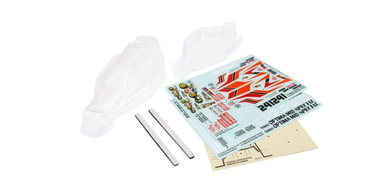 Kyosho OTB252 - Non Decoration Body & Under Body (Optima Mid SP)