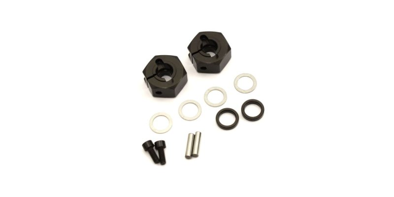 Kyosho UB055-62 - Clamp Wheel Hub (62/Gunmetal)