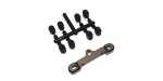 Kyosho LA432 - Aluminum Front Sus. Holder (FF/Gunmetal/ZX7.5)