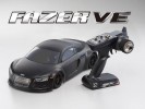 Kyosho 30916 - 1/10 EP FAZER VE AUDI R8 MATTE BLACK Readyset