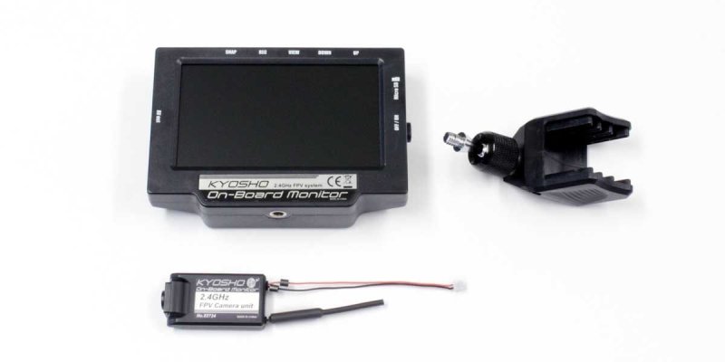 Kyosho 82724 - 2.4GHz FPV System KYOSHO ONBOARD MONITOR