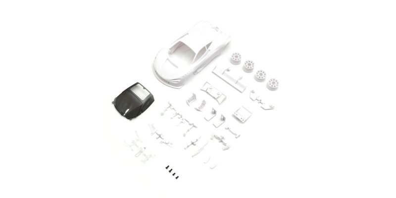 Kyosho MZN234 - McLaren 720S GT3 White Body set (w/rims)
