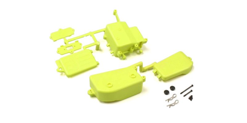 Kyosho IFF001KYB - Battery&Receiver Box Set(F-Yellow/MP10/MP9)