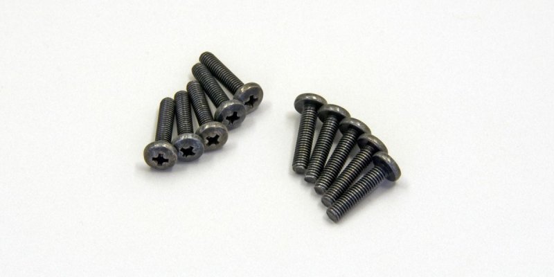 Kyosho 1-S02612TPB - Bind Screw(M2.6x12/10pcs)