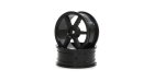 Kyosho VZH001BK - Wheel (6-Spoke/Black/24mm)