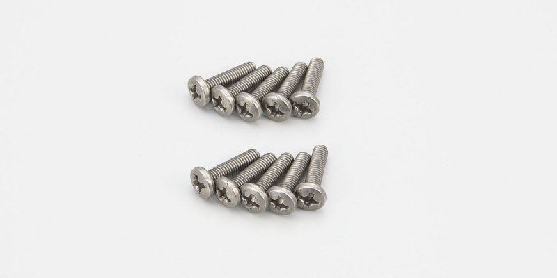 Kyosho 1-S03012T - Bind Screw(Titanium/M3x12/10pcs)