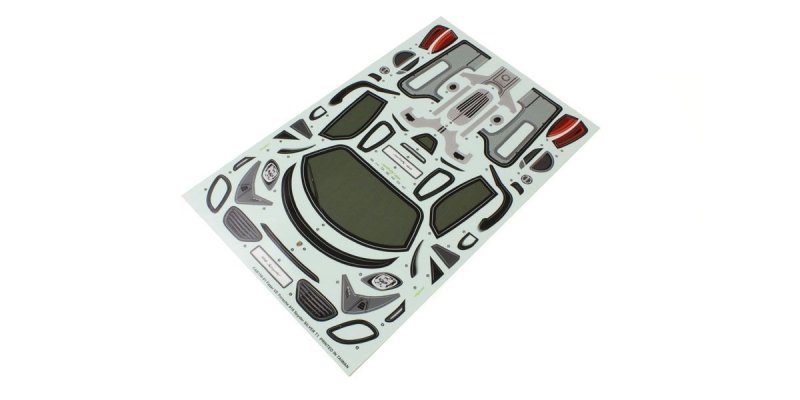 Kyosho FAB156-1 - Decal Set PORSCHE 918 Silver FAZER VE