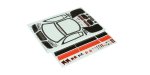 Kyosho FAB155-1 - Decal Set Audi R8 FAZER VE