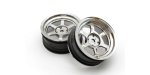 Kyosho FAH709SM - RAYS TE37V Wheel Offset 5mm(FZD2/Plated/2pcs)