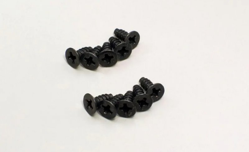 Kyosho 1-S33010TP - TP Flat Head Screw(M3x10/10pcs)