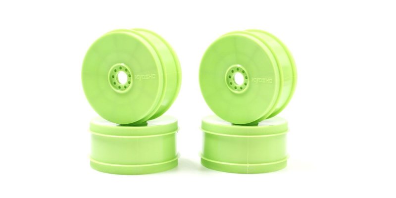 Kyosho IFH006KG - Dish Wheel (4pcs/F-Green/MP9 TKI4)