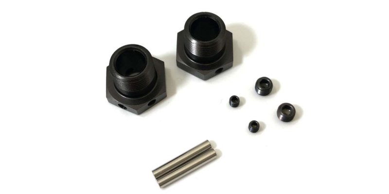 Kyosho IFW625N - Wheel Hub (Narrow/Gunmetal/2pcs/MP10)