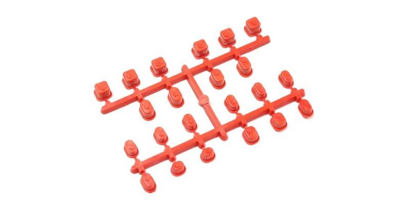 Kyosho IF442KR - Color Suspension Bush Set (F-Red/MP9)