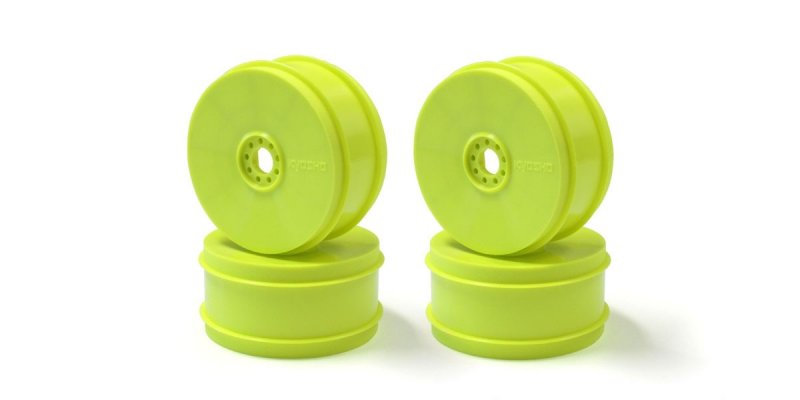 Kyosho IFH006KY - Dish Wheel (4pcs/F-Yellow/MP9 TKI4)