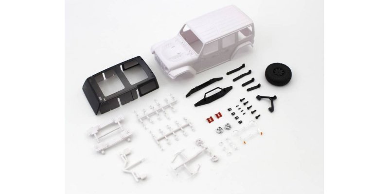 Kyosho MXN01 - JEEP WRANGLER RUBBICON White Body Set