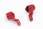 Kyosho MBW017R - Mini-Z Buggy Aluminium Front Knuckle Set (Red)