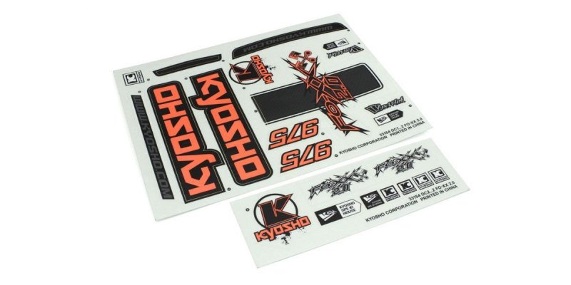 Kyosho MAB305R-1 - Decal (FO-XX 2.0 GP)