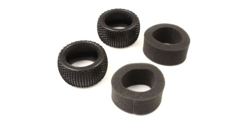 Kyosho FAT202S - Rear Tire/Soft/2pcs (Dirt Hog)