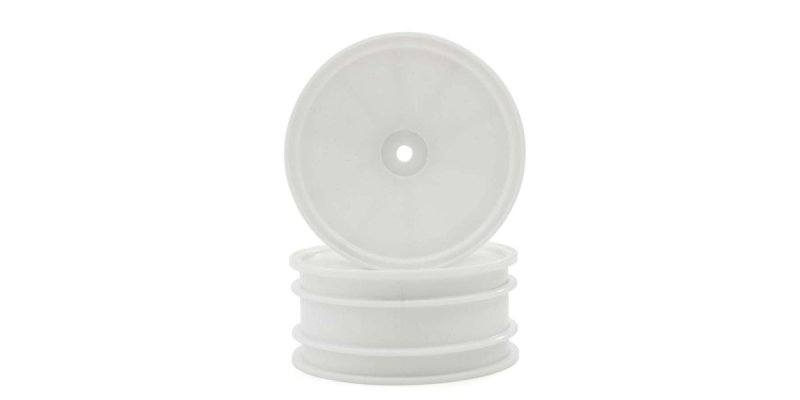 Kyosho OTH247W - 2.2 Dish Wheel(Front/White/2pcs)