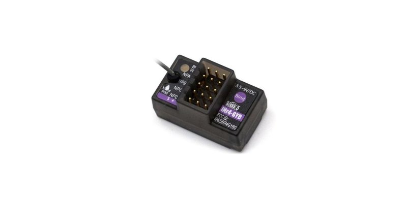 Kyosho 82157 - FLYSKY INr4-GYB receiver with gyro