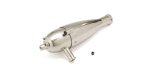 Kyosho 92971SM - Silentstreek Tuned Muffler(Silver Plating)
