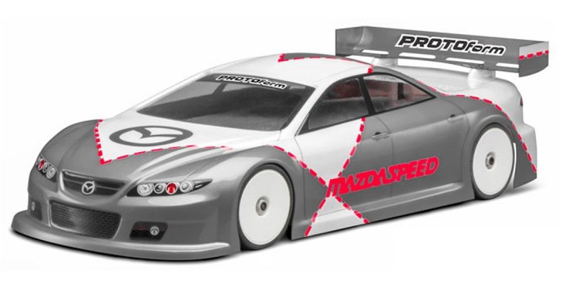 Kyosho 612030PL - Mazdaspeed6 PRO-Lite Weight Body 190mm