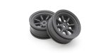 Kyosho FAH708BK - 8-Spoke Watanabe Wheel (Offset+5mm)(FZD2/BM/2)