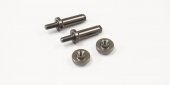 Kyosho UMW728 - Aluminum Battery Post Set (Gunmetal/RB6)