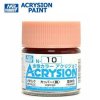 Mr.Hobby GSI-N10 Acrysion Copper (10ml) Acrysion Acrylic Water Based Color