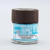 Mr.Hobby GSI-H406 - Chocolate Brown  - Flat 10ml Gunze Aqueous Hobby Color Acrylic Paint For WWII German Tank