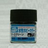 Mr.Hobby GSI-H73 - Dalk Green (Rn/Raf) - Semi-Gloss 10ml Gunze Aqueous Hobby Color Acrylic Paint