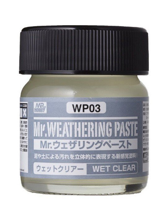Mr.Hobby WP03 - Mr.Weathering Paste Wet Clear 40ml
