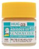 Mr Hobby HUG03 - Mr Aqueous Gundam Color RX-78-2 Gundam Yellow 10ml (Semi Gloss)