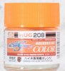 Mr Hobby HUG208 - Mr Aqueous Gundam Seed Destiny Color Orange For Heine Westenfluss 10ml (Semi Gloss)