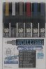 Mr.Hobby GMS126 - Gundam Marker Fine Edge Set 2(6pcs)