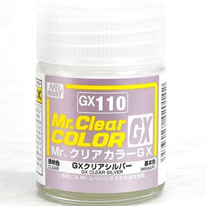 Mr.Hobby GSI-GX110 - Mr. Clear Color Silver - 18ml