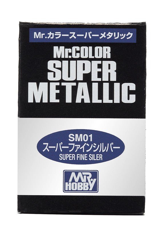 Mr.Hobby GSI-SM01 - Super Metallic - Super Fine Silver
