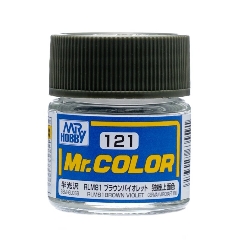 Mr.Hobby GSI-C121 - Semi-gloss - RLM81 Brown Violet - 10ml