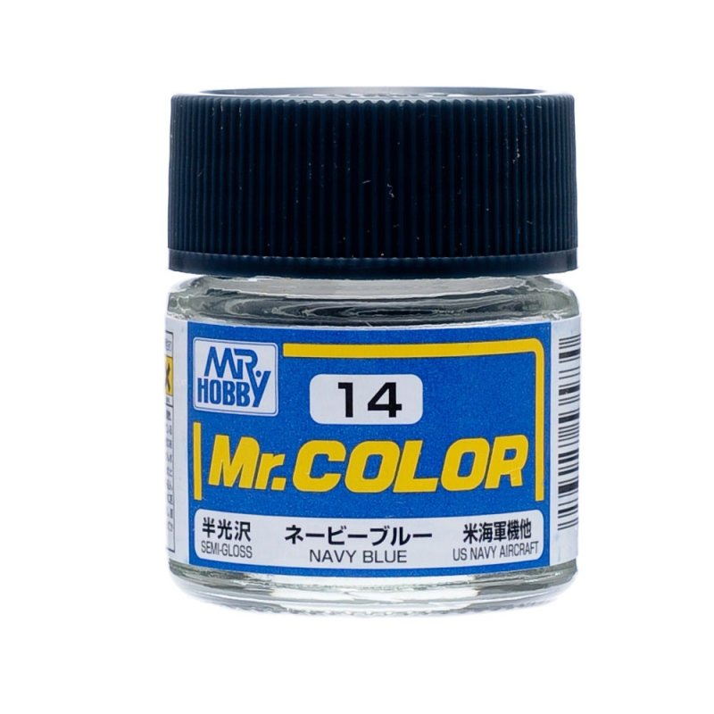 Mr.Hobby GSI-C14 - Semi-gloss - Navy Blue - 10ml