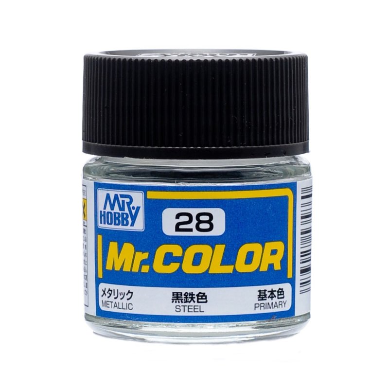 Mr.Hobby GSI-C28 - Metallic - Steel - 10ml