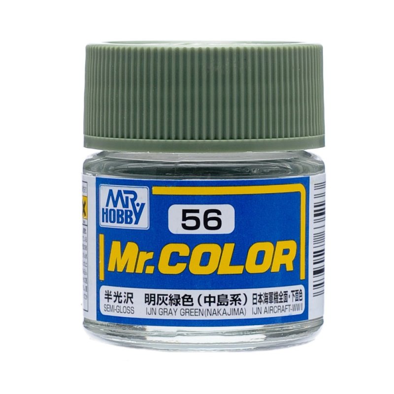 Mr.Hobby GSI-C56 - Semi-gloss - IJN Gray (Nakajima) - 10ml