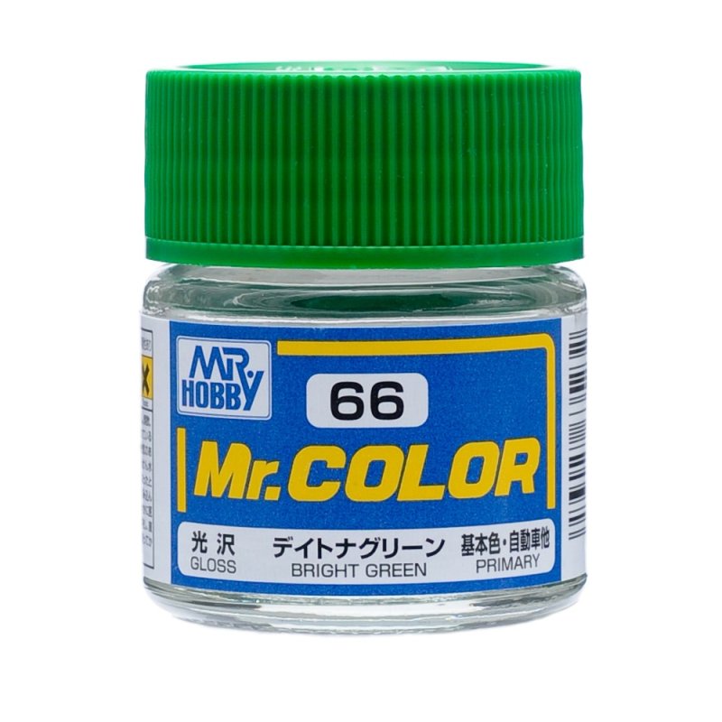 Mr.Hobby GSI-C66 - Gloss - Bright Green - 10ml