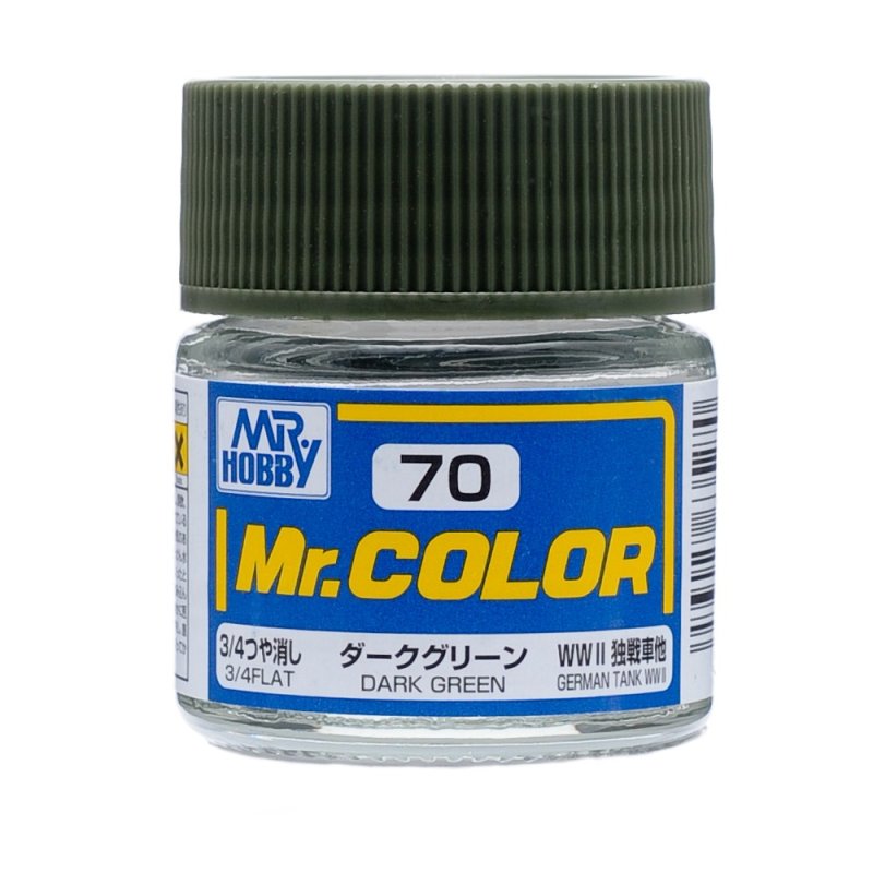 Mr.Hobby GSI-C70 - Flat - Dark Green - 10ml